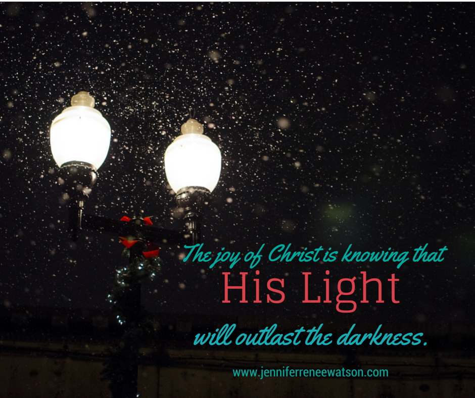 His Light Will Outlast the darkness